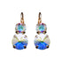 Auskarai "Klaris VIII (Aurore Boreale)" su Swarovski™ kristalais